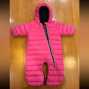 Canada goose infant snowsuit